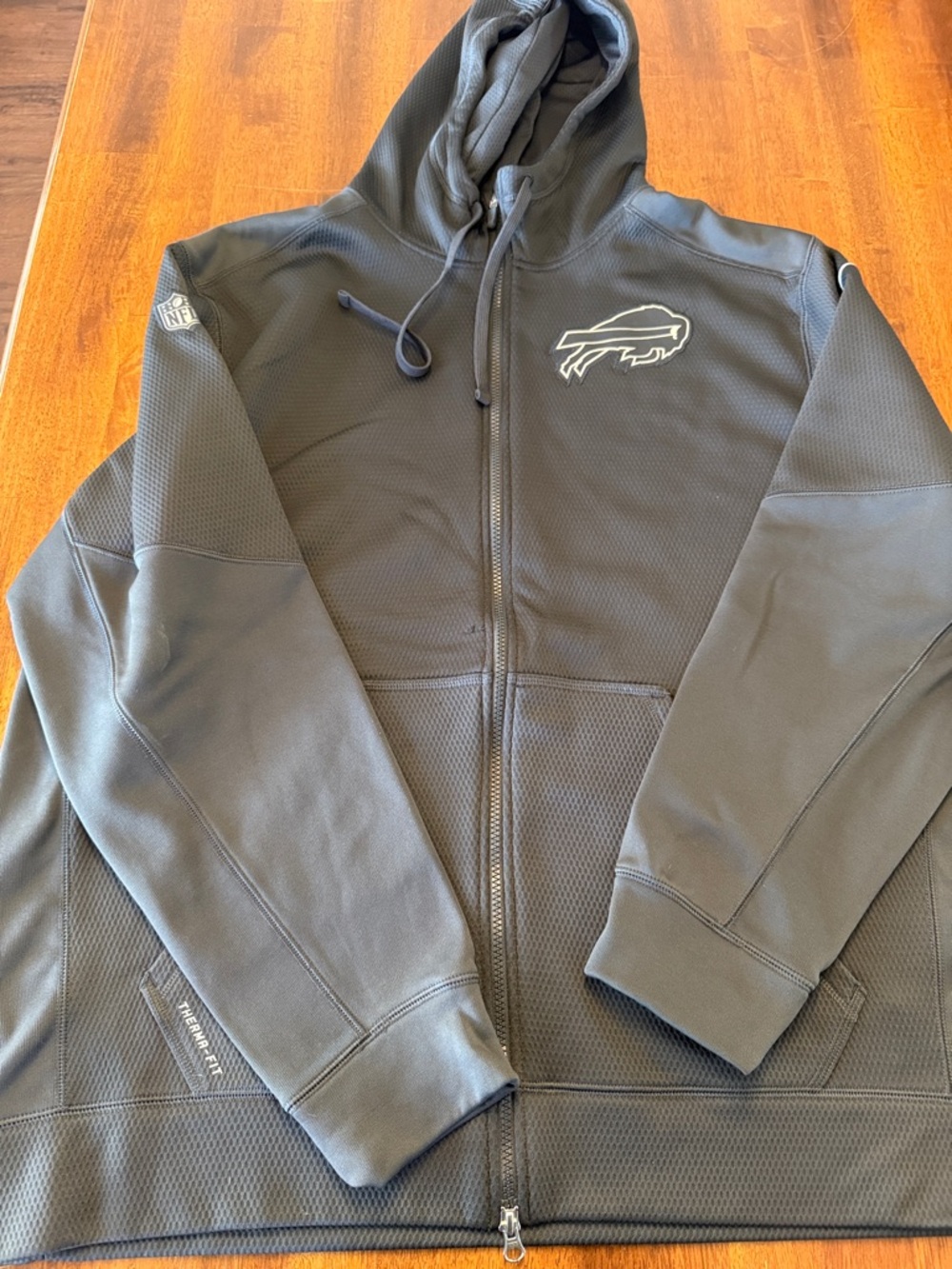 Buffalo Bills Black Nike Full-Zip Hooded Jacket - XXL